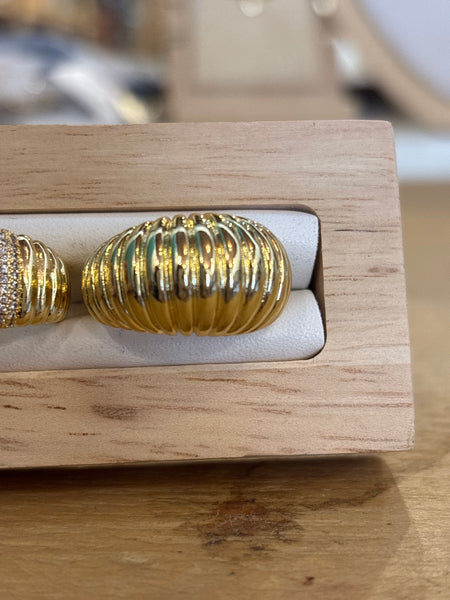 Anillos baño de oro