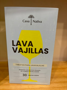 Tabletas para lavavajillas