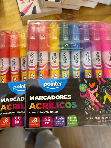 Marcadores acrílicos