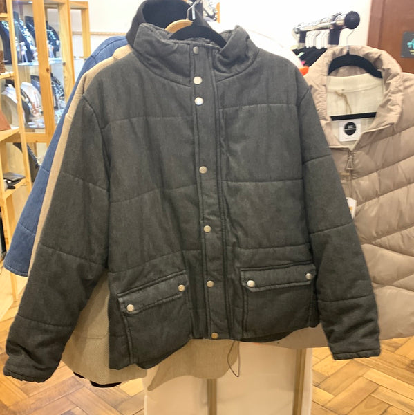 Chaqueta jeans emilia azul/negra