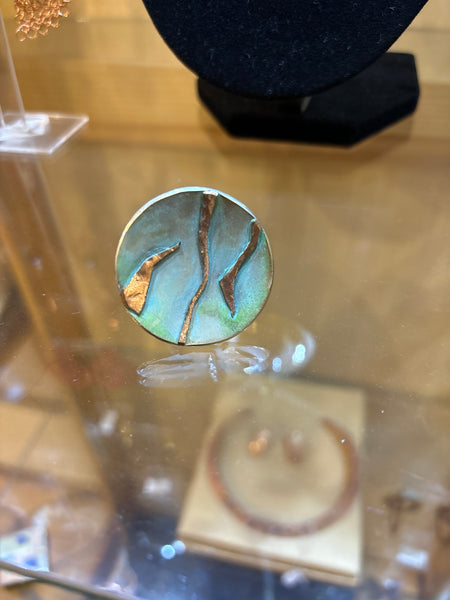 Anillos de cobre y bronce