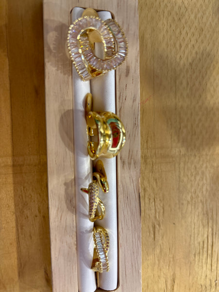 Anillos baño de oro