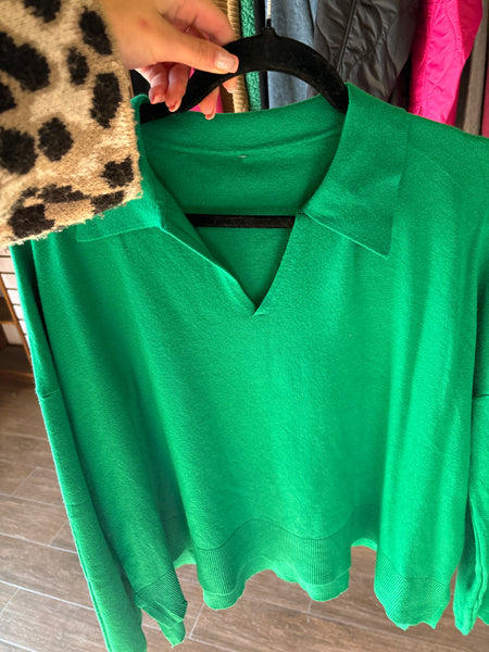 Sweater con cuello