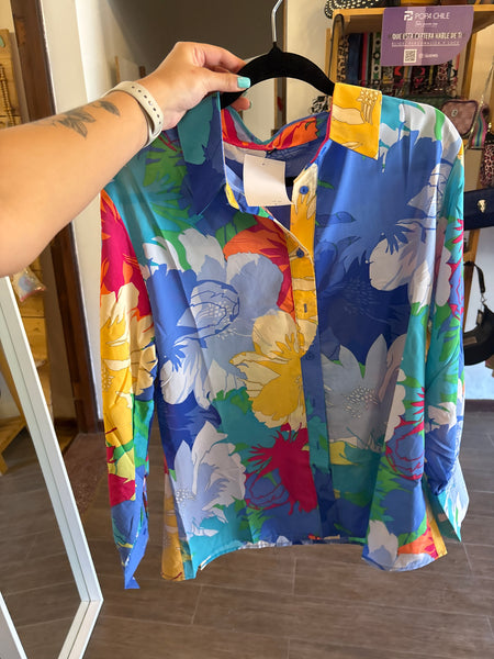 Blusas manga larga estampado