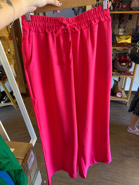Pantalón ajustable lino