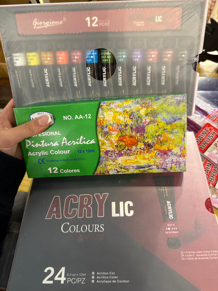 Pinturas acrílicas