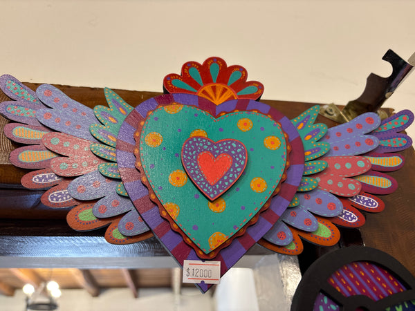 Corazones con alas